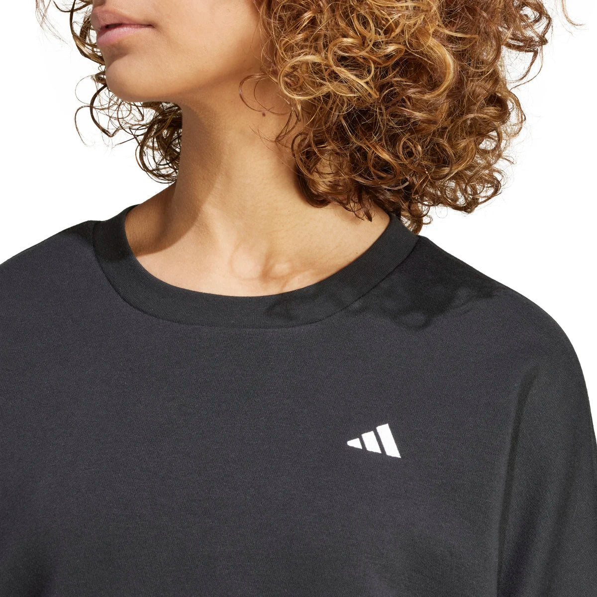 adidas Women's Essentials Feel Cozy Sweatshirt Womens Apparel Sweatshirts & Fleece