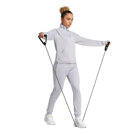 adidas Women's Game & Go 1/4 Zip Fleece Womens Apparel Sweatshirts & Fleece