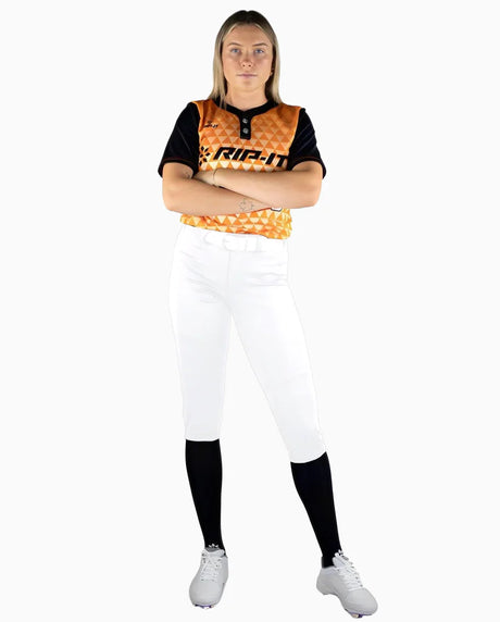 RIP-IT Women's Revolution Softball Pants - Straight Cut Softball Pants & Shorts Adult