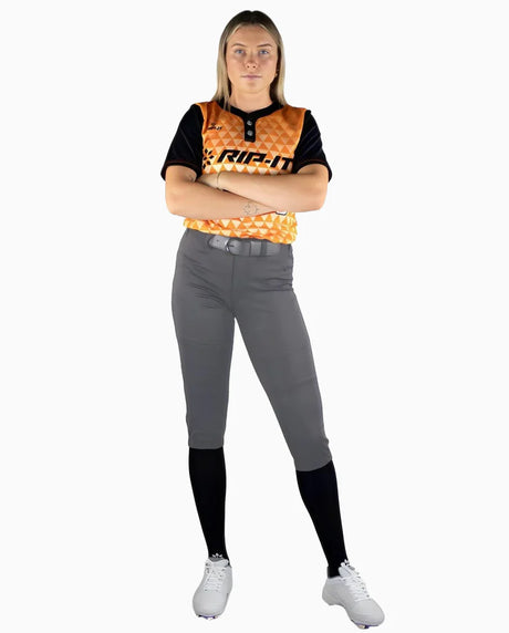 RIP-IT Women's Revolution Softball Pants - Straight Cut Softball Pants & Shorts Adult