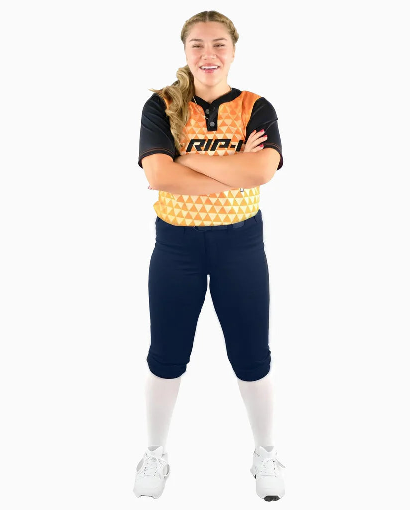 RIP-IT Women's Revolution Softball Pants - Athletic Cut Softball Pants & Shorts Adult