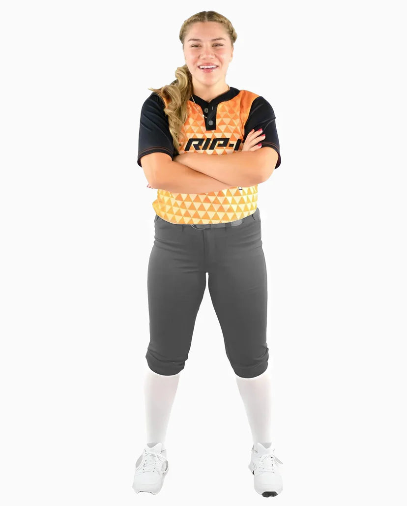 RIP-IT Women's Revolution Softball Pants - Athletic Cut Softball Pants & Shorts Adult