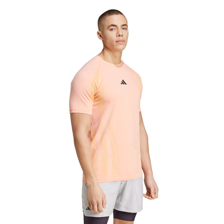 adidas Men's Tennis Pro Seamless FreeLift T-Shirt Tennis & Racquet Apparel All