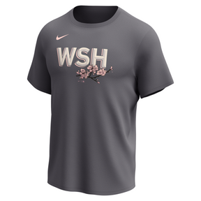Nike Washington Nationals Men's Crew Neck Synthetic Tee-1