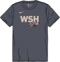 Nike Washington Nationals Youth Crew Neck Synthetic Tee