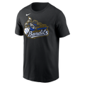 Nike Quad Cities River Bandits Adult Institiutional Short Sleeve Cotton Tee