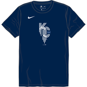 Nike Kansas City Royals Youth Institutional Short Sleeve Crew Neck Tee