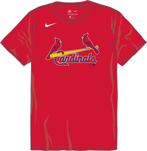 Nike St. Louis Cardinals Youth Institutional Short Sleeve Crew Neck Tee