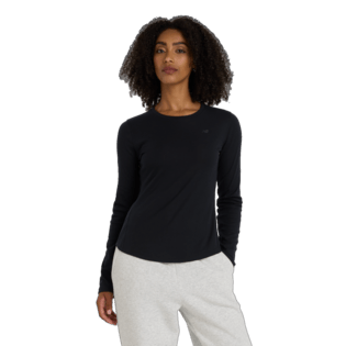 New Balance Women's Micro-Rib Long Sleeve