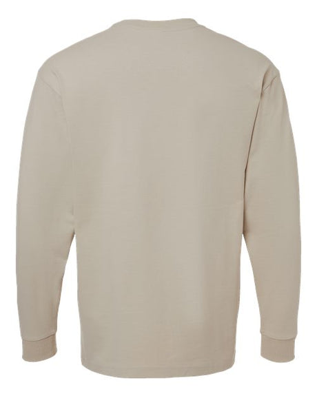 American Apparel Men's Super Heavyweight Long Sleeve Pocket Tee Mens Apparel Shirts & Tops