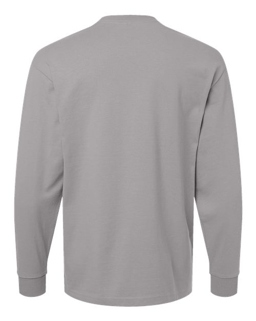 American Apparel Men's Super Heavyweight Long Sleeve Pocket Tee Mens Apparel Shirts & Tops