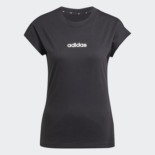 adidas Women's Essentials Linear Cotton T-Shirt