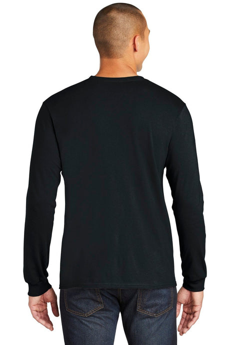 Gildan Men's 100% Combed Ring Spun Cotton Long Sleeve T-Shirt Mens Apparel Shirts & Tops