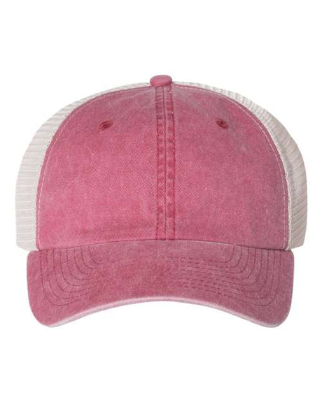 Sportsman Pigment-Dyed Trucker Cap Unisex Accessories Hats & Caps
