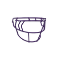 Schutt F7 EGOP IV NB Premium Carbon Steel Facemask Football Facemasks Adult