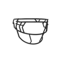 Schutt F7 EGOP V NB Premium Carbon Steel Facemask Football Facemasks Adult