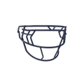 Schutt F7 EGOP V NB Premium Carbon Steel Facemask Football Facemasks Adult