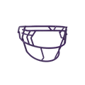 Schutt F7 EGOP V NB Premium Carbon Steel Facemask Football Facemasks Adult