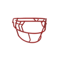 Schutt F7 EGOP V NB Premium Carbon Steel Facemask Football Facemasks Adult