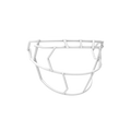 F7 EGOP VI NB Premium Carbon Steel Facemask Football Facemasks Adult