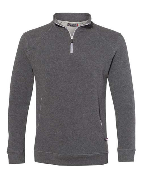 Badger FitFlex French Terry Quarter-Zip Sweatshirt>Mens>Apparel>Sweatshirts & Fleece Mens Apparel Sweatshirts & Fleece