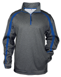 Badger Men's Fusion 1/4 Zip Sweatshirt Mens Apparel Sweatshirts & Fleece