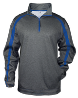 Badger Men's Fusion 1/4 Zip Sweatshirt Mens Apparel Sweatshirts & Fleece