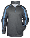 Badger Men's Fusion 1/4 Zip Sweatshirt Mens Apparel Sweatshirts & Fleece