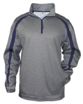 Badger Men's Fusion 1/4 Zip Sweatshirt Mens Apparel Sweatshirts & Fleece