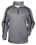 Badger Men's Fusion 1/4 Zip Sweatshirt Mens Apparel Sweatshirts & Fleece
