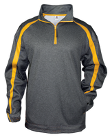 Badger Men's Fusion 1/4 Zip Sweatshirt Mens Apparel Sweatshirts & Fleece