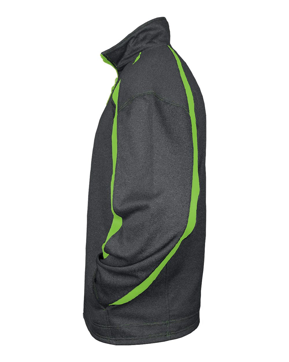 Badger Men's Fusion 1/4 Zip Sweatshirt Mens Apparel Sweatshirts & Fleece