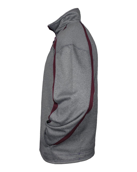 Badger Men's Fusion 1/4 Zip Sweatshirt Mens Apparel Sweatshirts & Fleece