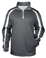 Badger Men's Fusion 1/4 Zip Sweatshirt Mens Apparel Sweatshirts & Fleece