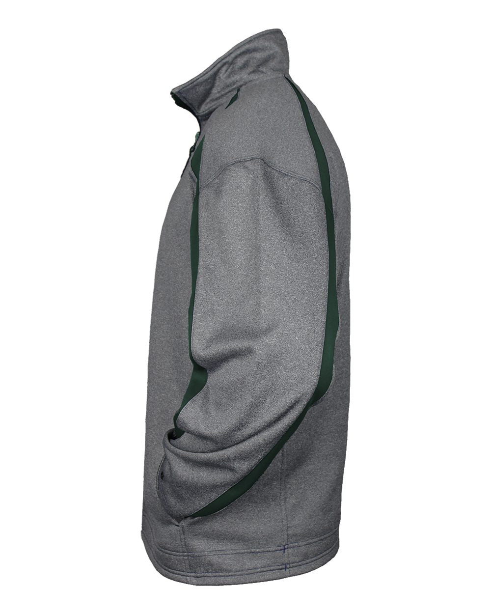 Badger Men's Fusion 1/4 Zip Sweatshirt Mens Apparel Sweatshirts & Fleece