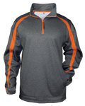 Badger Men's Fusion 1/4 Zip Sweatshirt Mens Apparel Sweatshirts & Fleece