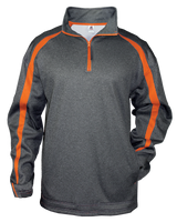 Badger Men's Fusion 1/4 Zip Sweatshirt Mens Apparel Sweatshirts & Fleece