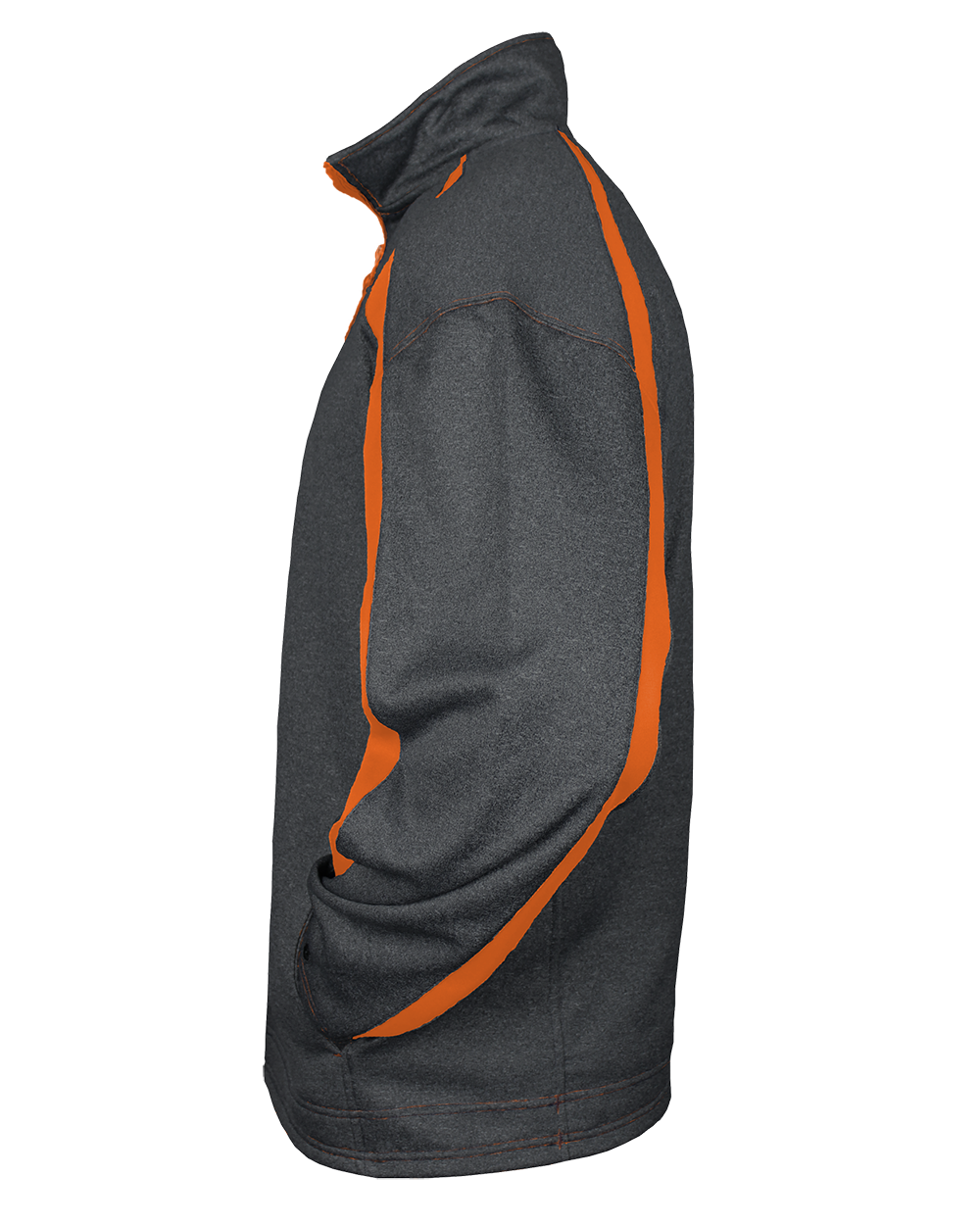 Badger Men's Fusion 1/4 Zip Sweatshirt Mens Apparel Sweatshirts & Fleece