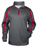 Badger Men's Fusion 1/4 Zip Sweatshirt Mens Apparel Sweatshirts & Fleece