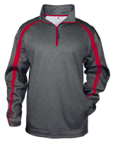 Badger Men's Fusion 1/4 Zip Sweatshirt Mens Apparel Sweatshirts & Fleece