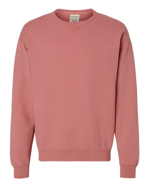 ComfortWash by Hanes Garment-Dyed Crewneck Sweatshirt Womens Apparel Sweatshirts & Fleece