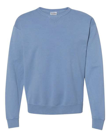 ComfortWash by Hanes Garment-Dyed Crewneck Sweatshirt Womens Apparel Sweatshirts & Fleece