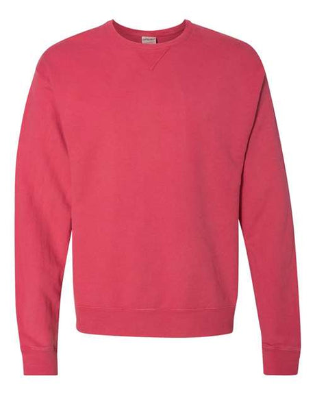 ComfortWash by Hanes Garment-Dyed Crewneck Sweatshirt Womens Apparel Sweatshirts & Fleece