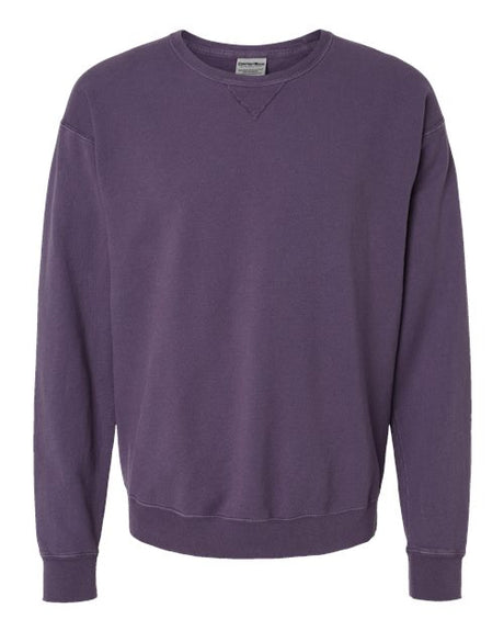 ComfortWash by Hanes Garment-Dyed Crewneck Sweatshirt Womens Apparel Sweatshirts & Fleece