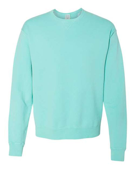 ComfortWash by Hanes Garment-Dyed Crewneck Sweatshirt Womens Apparel Sweatshirts & Fleece