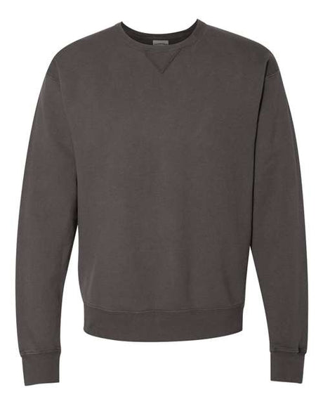 ComfortWash by Hanes Garment-Dyed Crewneck Sweatshirt Womens Apparel Sweatshirts & Fleece