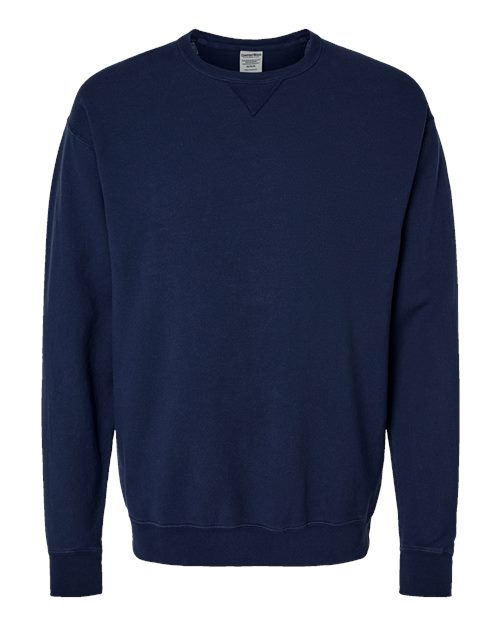 ComfortWash by Hanes Garment-Dyed Crewneck Sweatshirt Womens Apparel Sweatshirts & Fleece