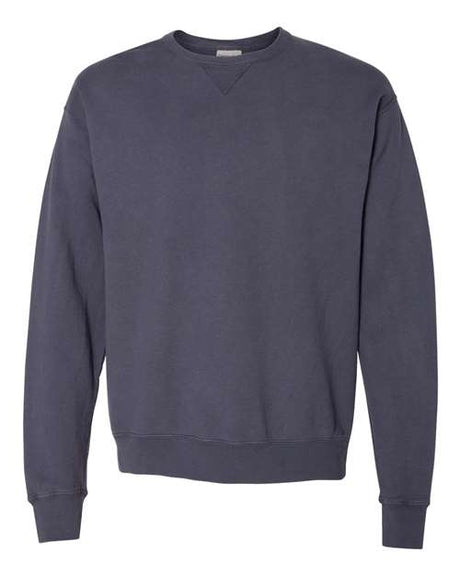 ComfortWash by Hanes Garment-Dyed Crewneck Sweatshirt Womens Apparel Sweatshirts & Fleece
