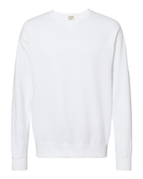 ComfortWash by Hanes Garment-Dyed Crewneck Sweatshirt Womens Apparel Sweatshirts & Fleece