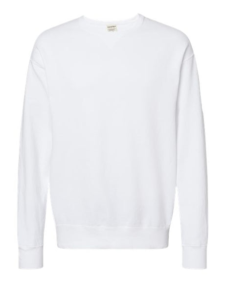 ComfortWash by Hanes Garment-Dyed Crewneck Sweatshirt Womens Apparel Sweatshirts & Fleece